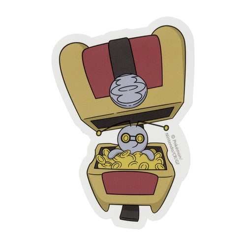 gimmighoul pokemon card Gimmighoul (Chest Form) Pokemon Sticker