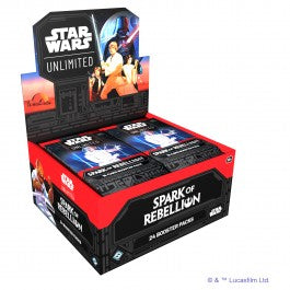 Spark of Rebellion Booster Box- Star Wars Unlimited