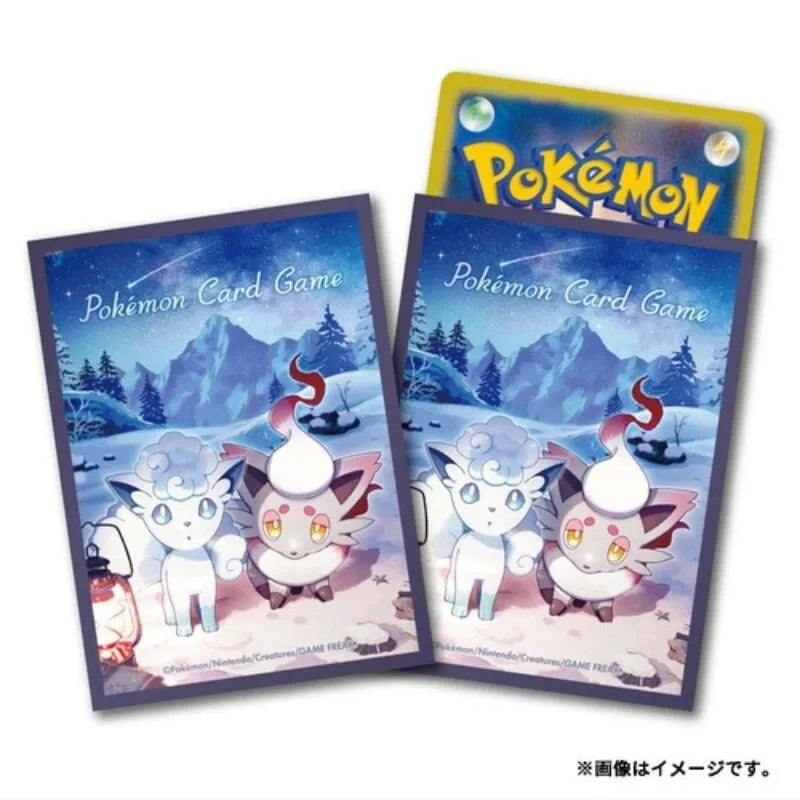 Alolan Vulpix & Hisuian Zorua Snowy Gathering Premium Gloss Sleeves – Yeti  Gaming