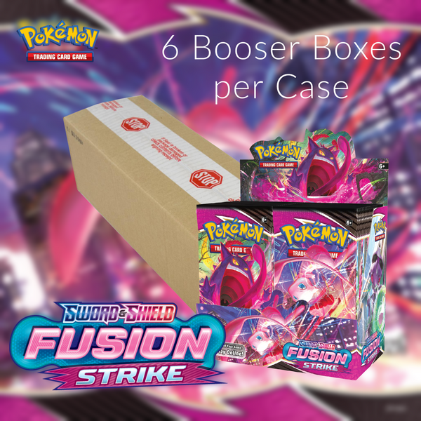 Fusion Strike, Sealed Case of 6 boxes