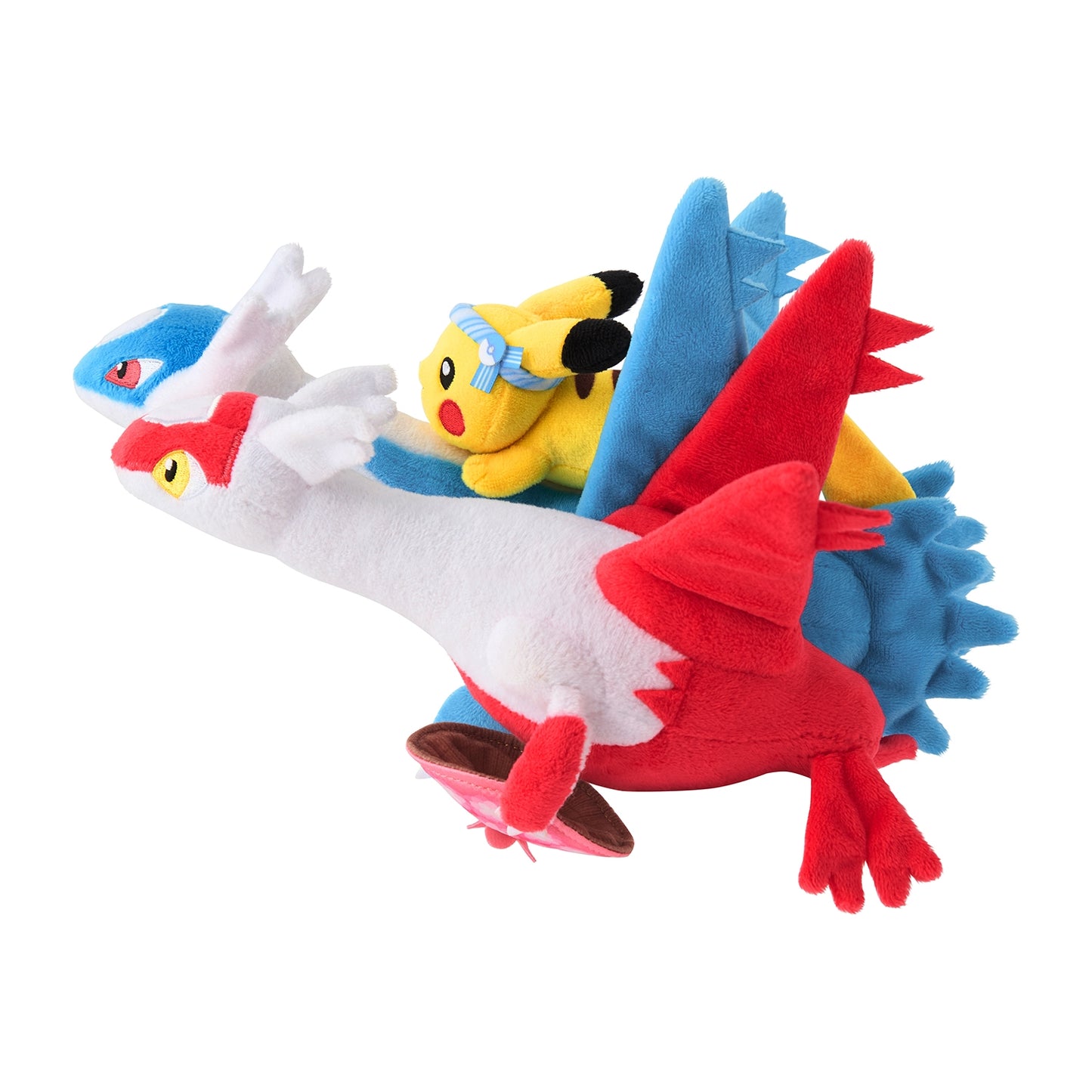 Pikachu Latias & Latios Pokemon Center Fukuoka Plush