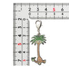 Alolan Exeggutor National Encyclopedia Metal Charm
