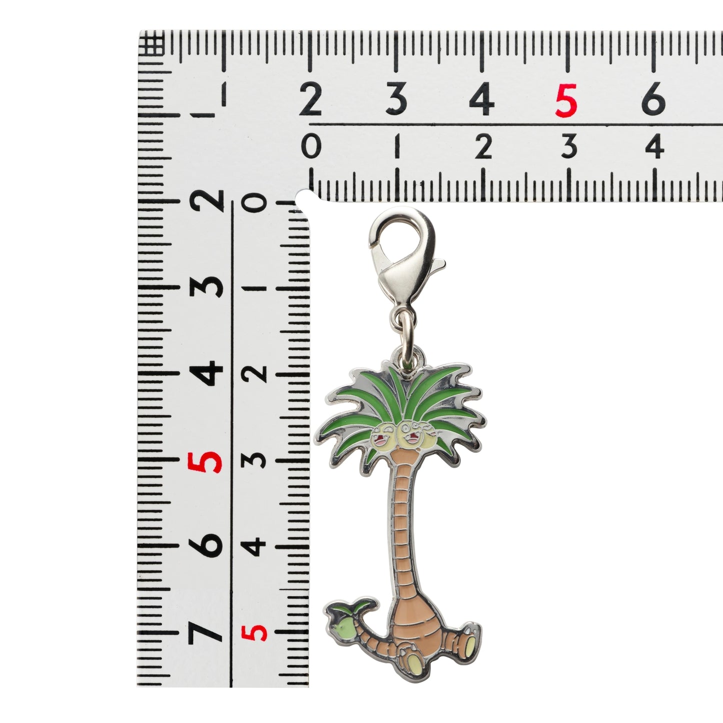 Alolan Exeggutor National Encyclopedia Metal Charm