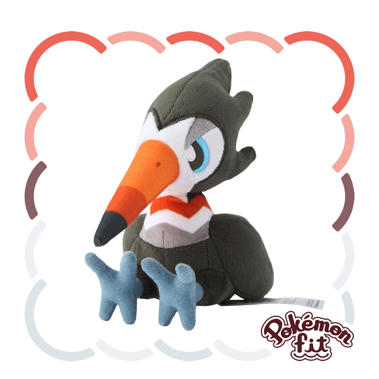 Trumbeak 732 Pokemon Fit Plush