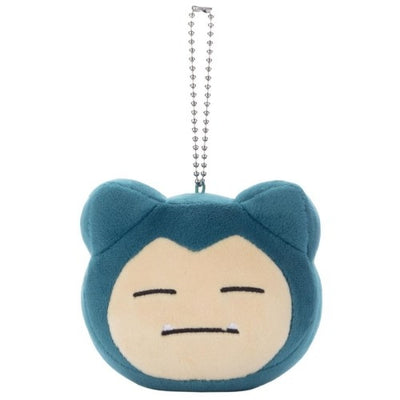 Snorlax Mocchi-Mocchi-Style Face Shaped Mascot Plush