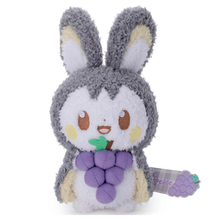 Emolga Pokepeace Plush (Colorful Version with Grapes)