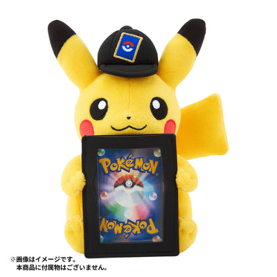 Pikachu Pokemon Trading Card Game Plush Card Stand