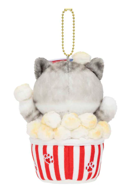 Mofusand Mofumofu Journey Popcorn Cat Mascot Plush