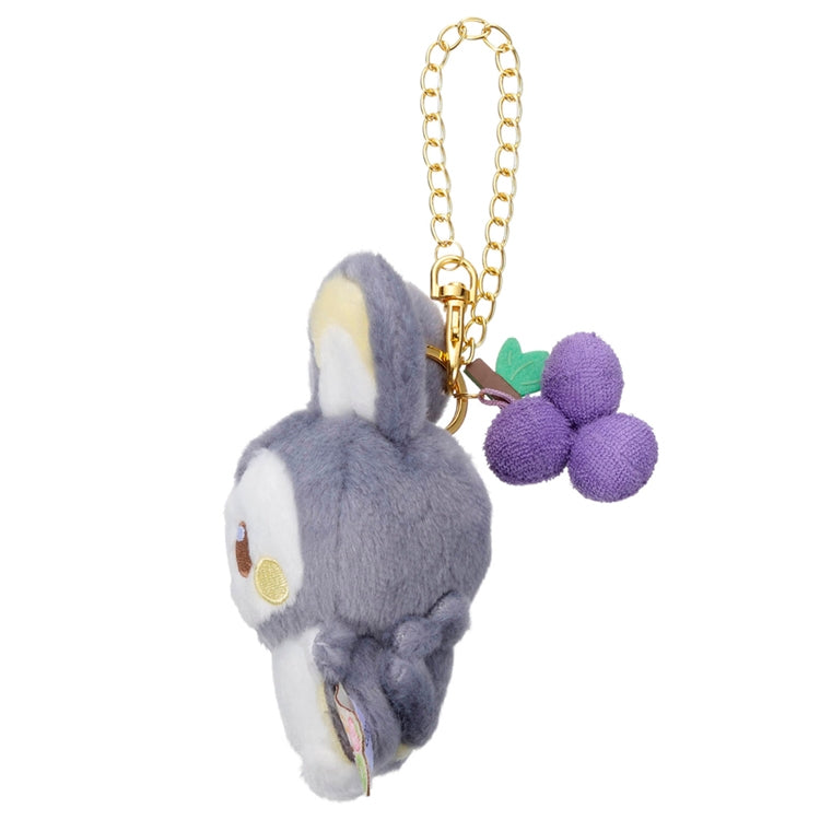 Emolga Pokepeace Mascot Plush (Colorful Version with Grapes) with Chain