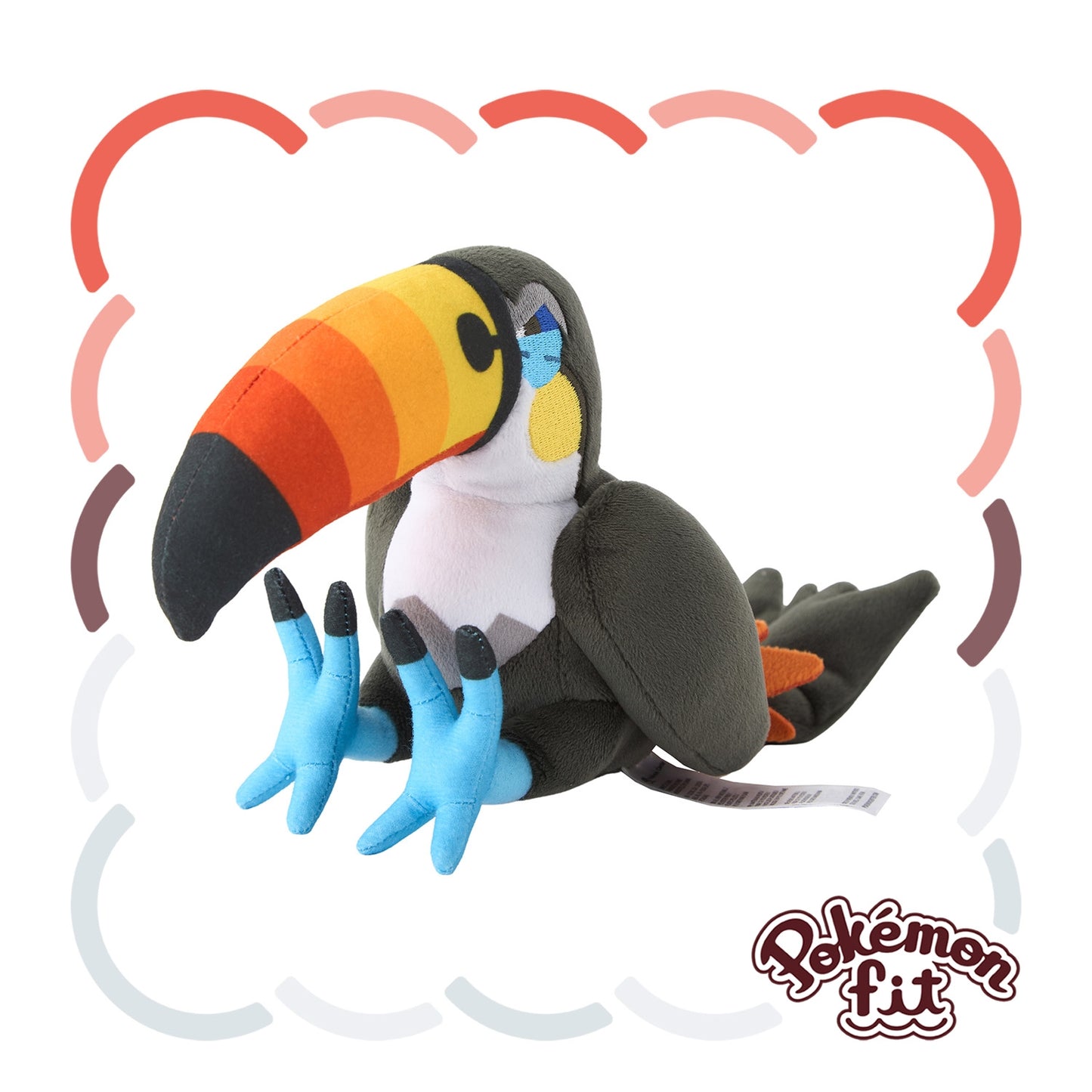 Toucannon Pokemon Fit Plush
