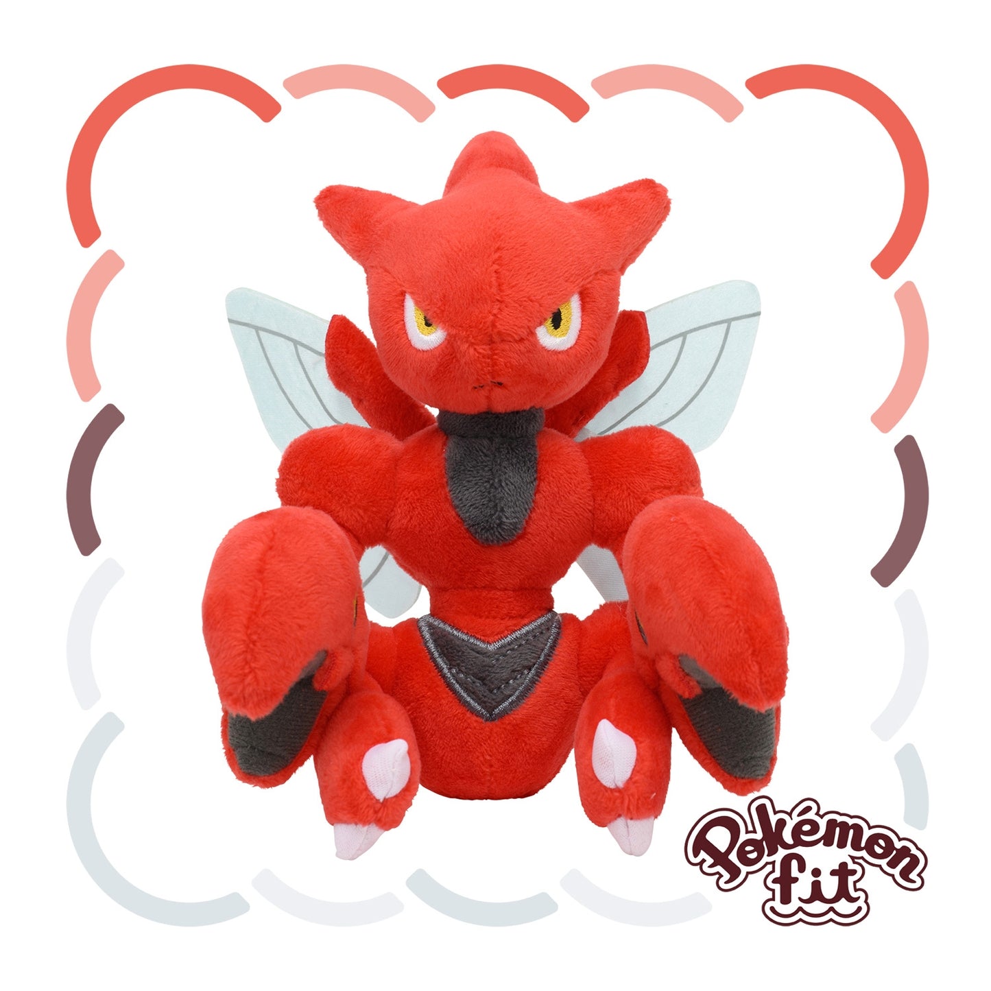 Scizor 212 Plush Pokemon Fit