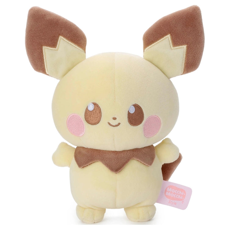 Pichu Mocchi-Mocchi-Style Pokepeace Plush