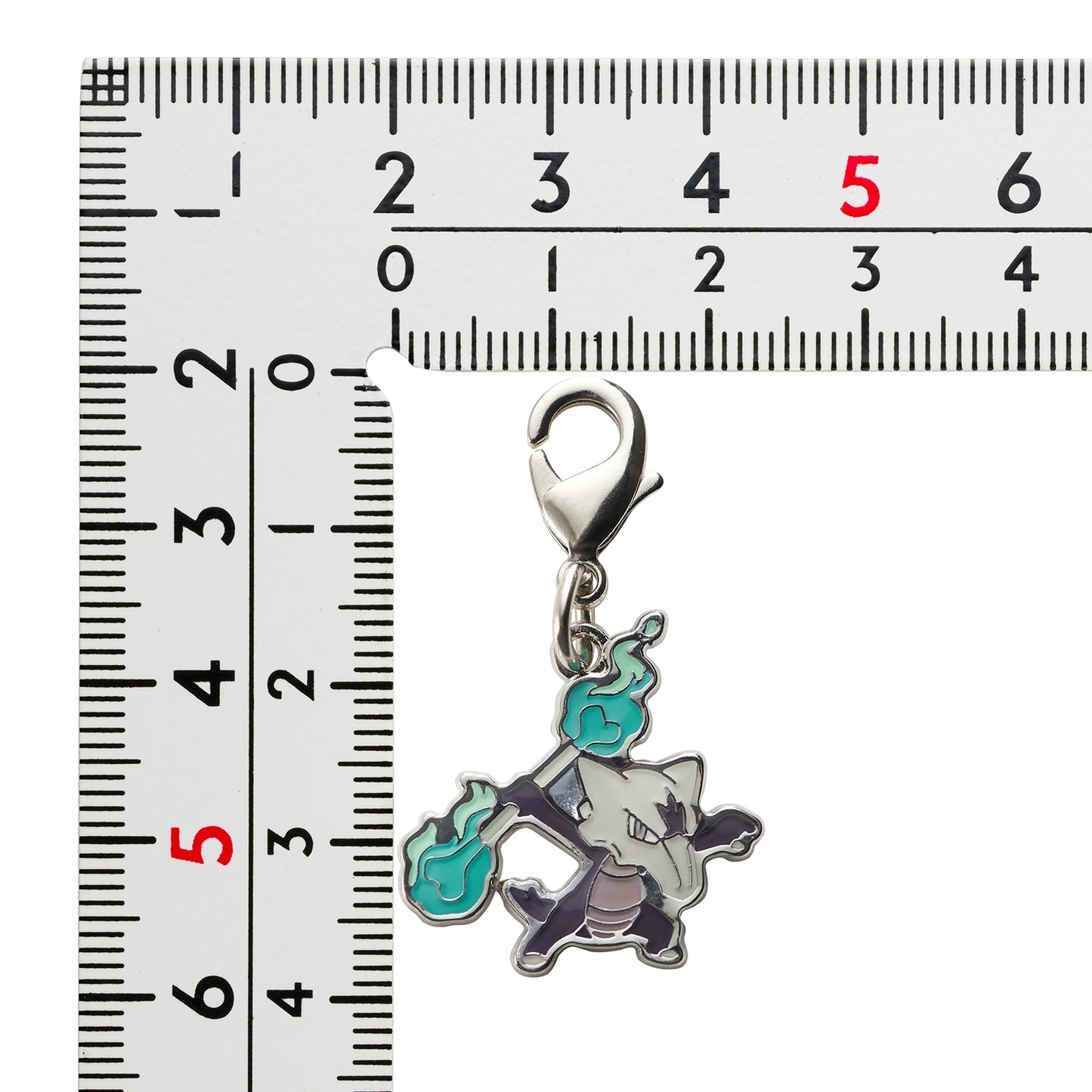 Alolan Marowak National Encyclopedia Metal Charm