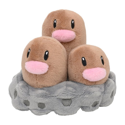 Dugtrio 051 Plush Pokemon Fit