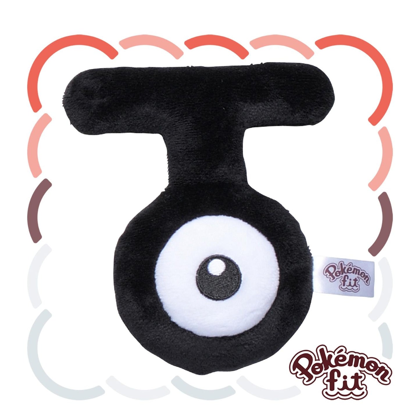 Unown T 201 Plush Pokemon Fit