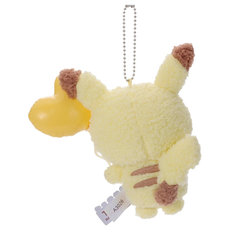 Pikachu Pokepeace Mellow Heart Mascot Plush