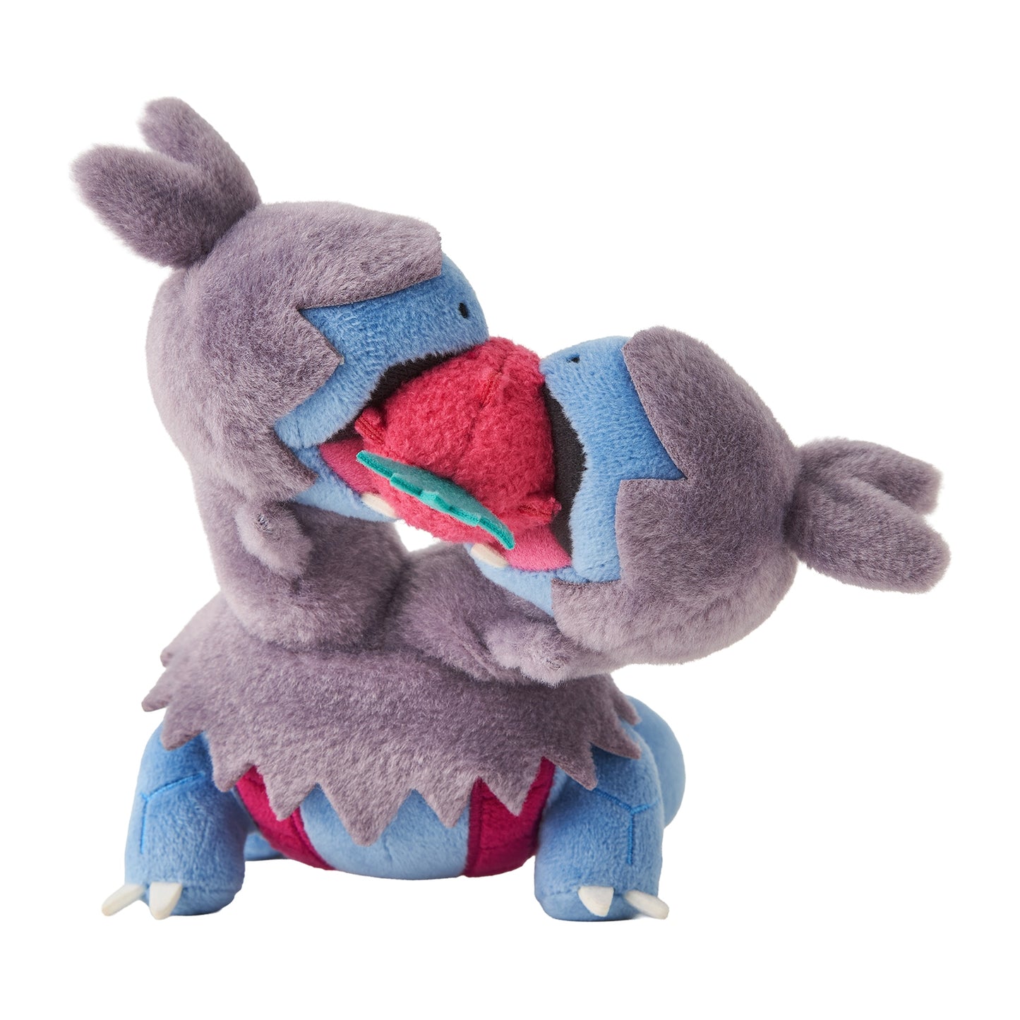 Zweilous Competing Mogumogu Watching Plush