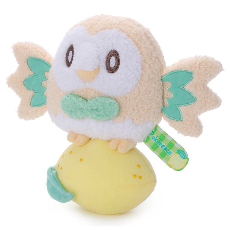 Rowlet Pokepeace Plush (Colorful Version with Lemon) – Yeti Gaming