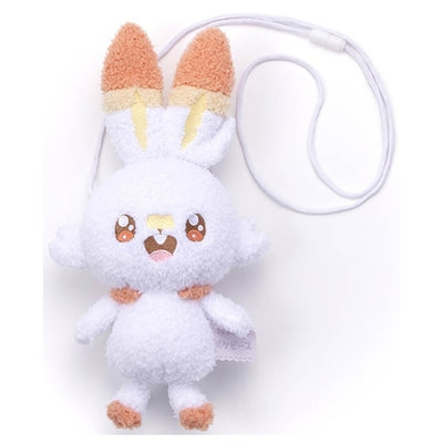 Scorbunny Pochette Pokepeace Plush Pouch