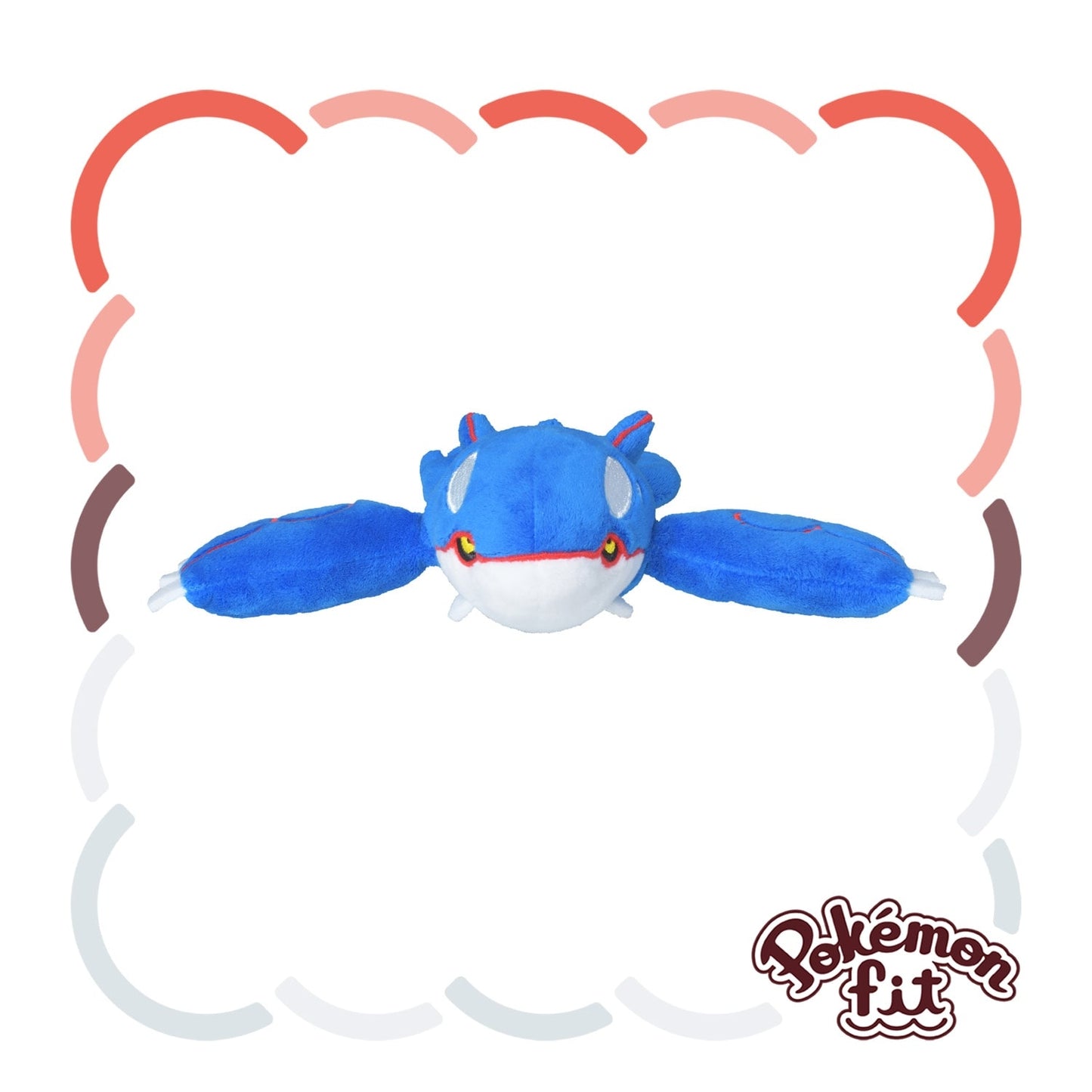 Kyogre 382 Plush Pokemon Fit