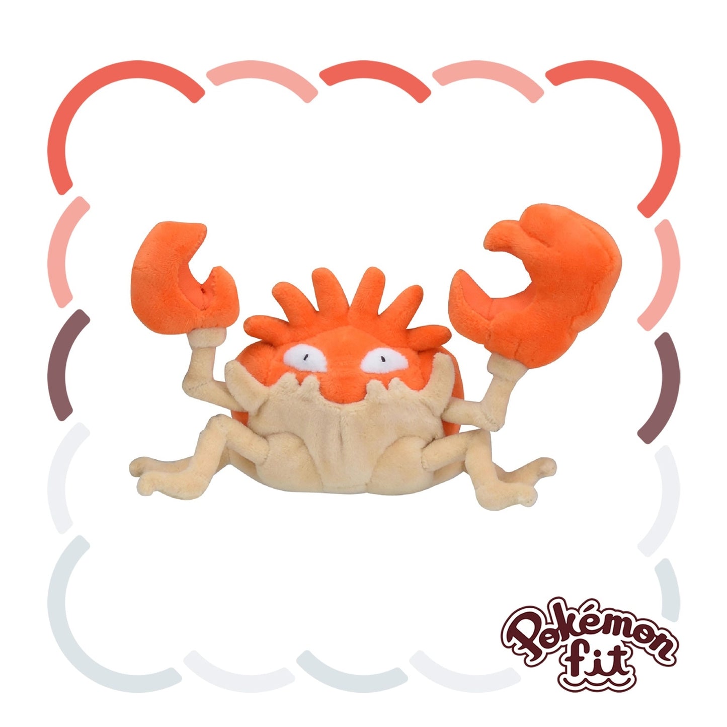 Kingler 099 Plush Pokemon Fit