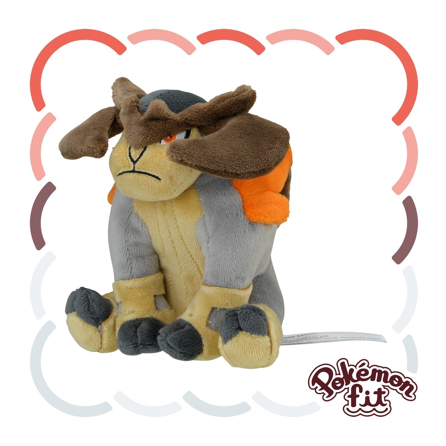 Terrakion 639 Plush Pokemon Fit