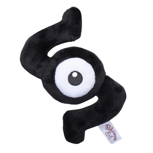 Unown S  201 Plush Pokemon Fit