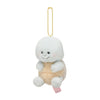 Squirtle Please Write a Report! Mascot Plush Keychain