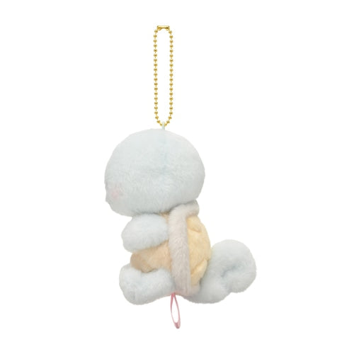 Squirtle Please Write a Report! Mascot Plush Keychain