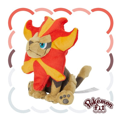 Pyroar 668 Plush Pokemon Fit (Male Form)
