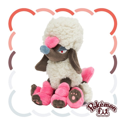 Furfrou Heart Trim 676 Plush Pokemon Fit