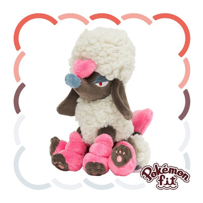 Furfrou Heart Trim 676 Plush Pokemon Fit