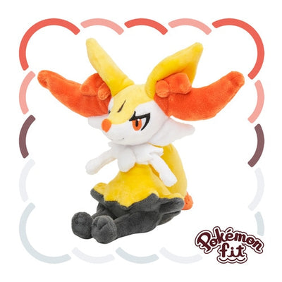 Braixen 654 Plush Pokemon Fit