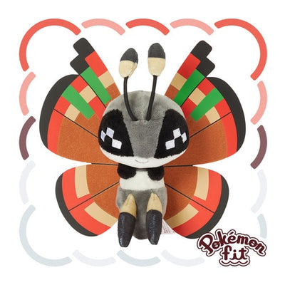 Vivillon Archipelago Pattern 666 Plush Pokemon Fit