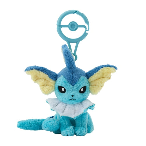 Vaporeon Mascot Plush with Carabiner – Yeti Gaming