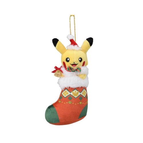 Pikachu Paldea's Christmas Market Mascot Plush
