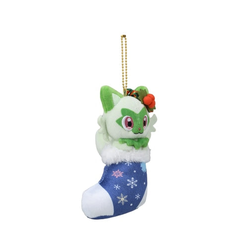 Sprigatito Paldea's Christmas Market Mascot Plush