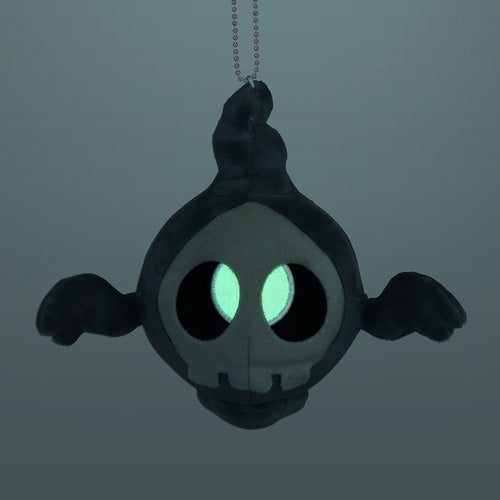Duskull Luminous Mascot Yonayona Ghost Plush Keychain