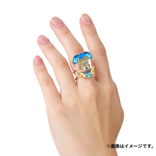 Vaporeon Water Type Terastal Ring Pokemon Accessory
