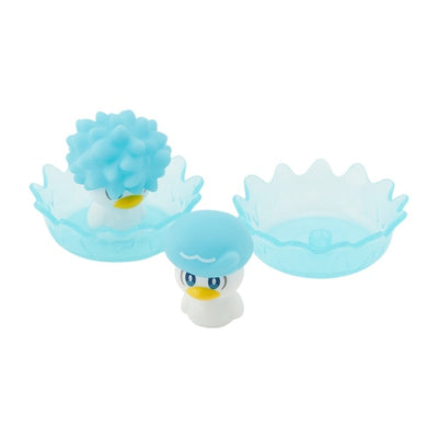Quaxly Set of 4 Rubber Bathtub Figures Lost Quaxly