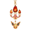 Flareon Fire Type Terastal Necklace