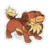 Dachsbun Pokemon Sticker