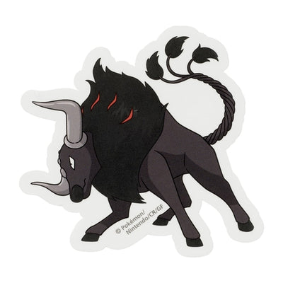 Paldean Tauros (Blaze Breed) Pokemon Sticker
