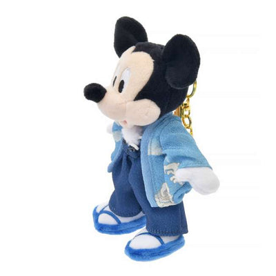 Mickey Mouse Kimono Keychain Mascot Plush Japan City Specific