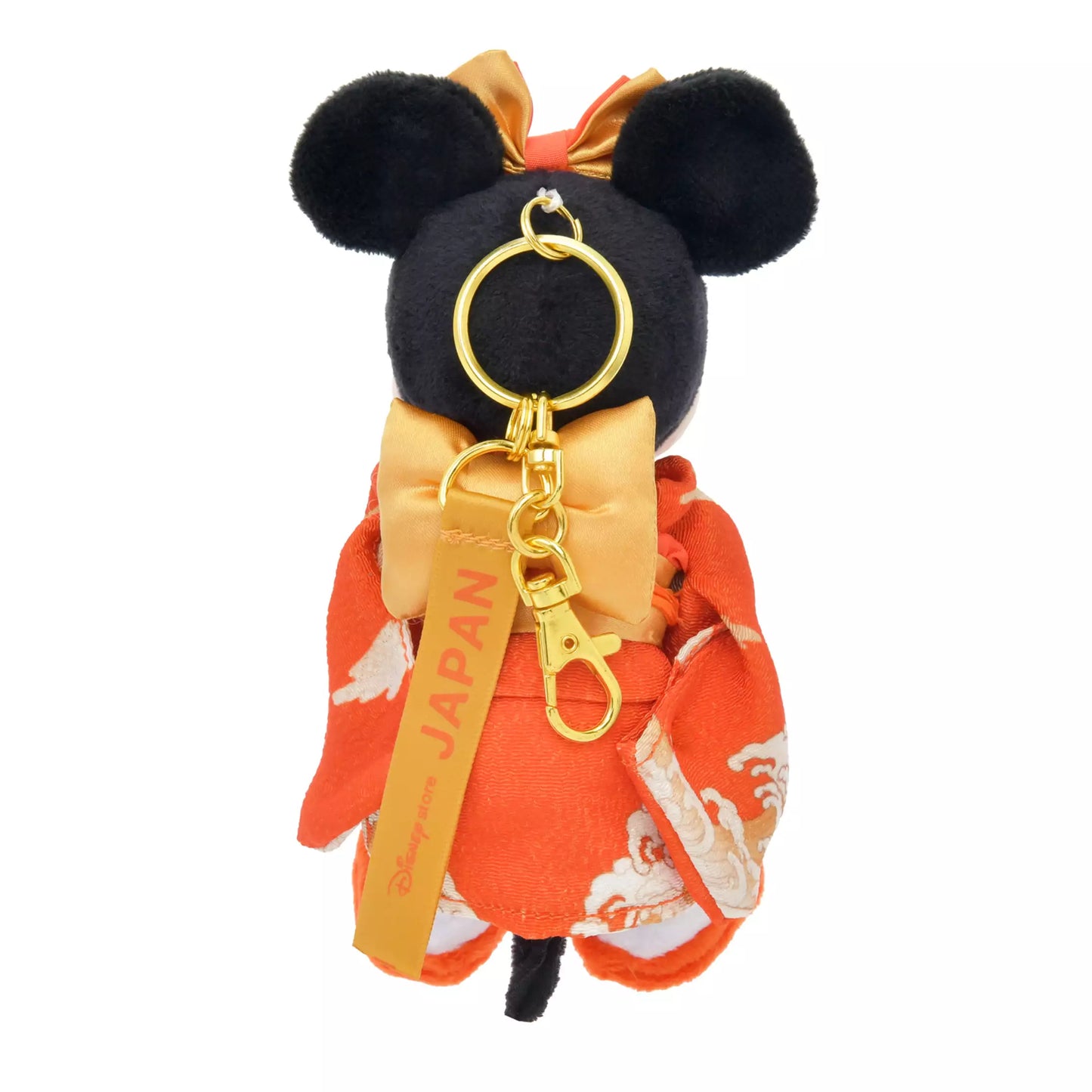 Minnie Mouse Kimono Keychain Mascot Plush Japan City Specific