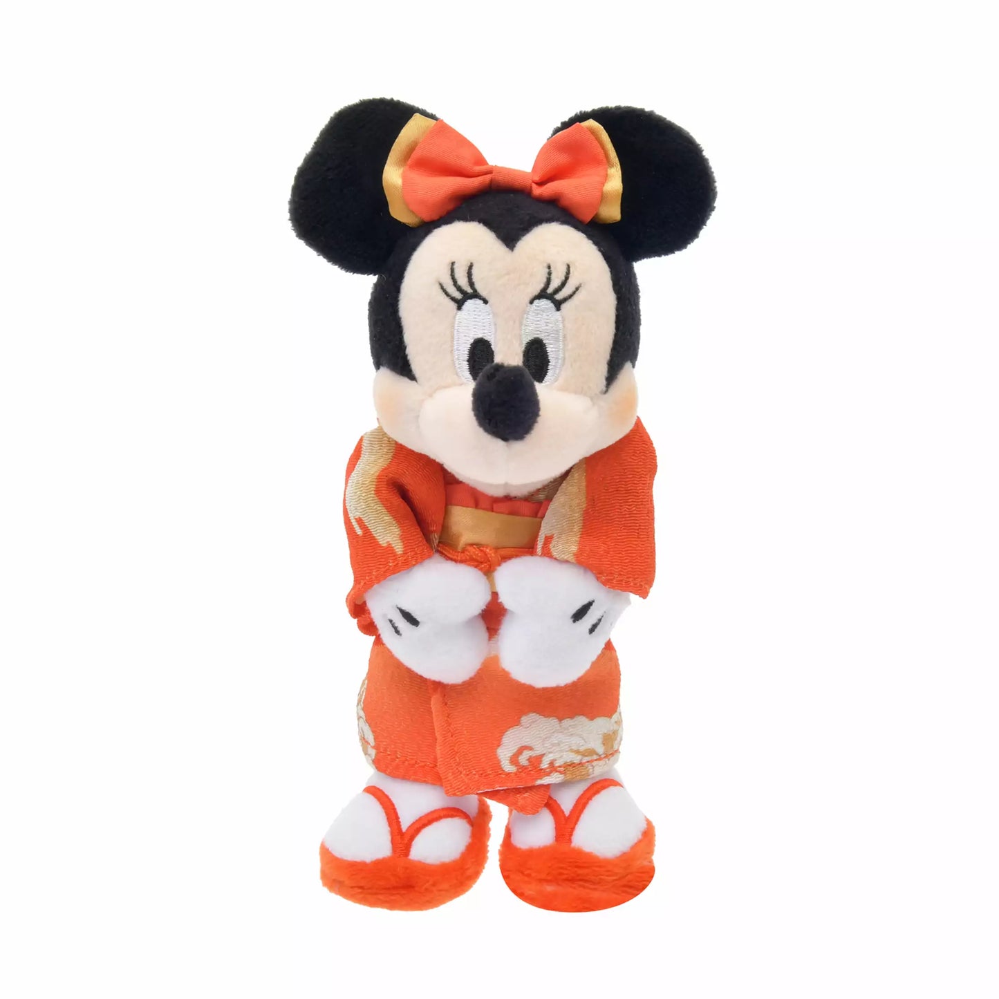 Minnie Mouse Kimono Keychain Mascot Plush Japan City Specific
