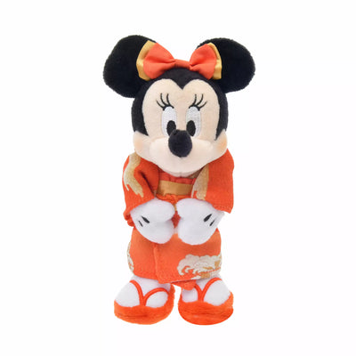 Minnie Mouse Kimono Keychain Mascot Plush Japan City Specific