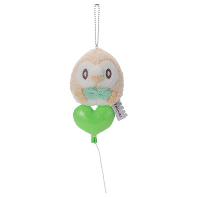Rowlet Pokepeace Mellow Heart Mascot Plush