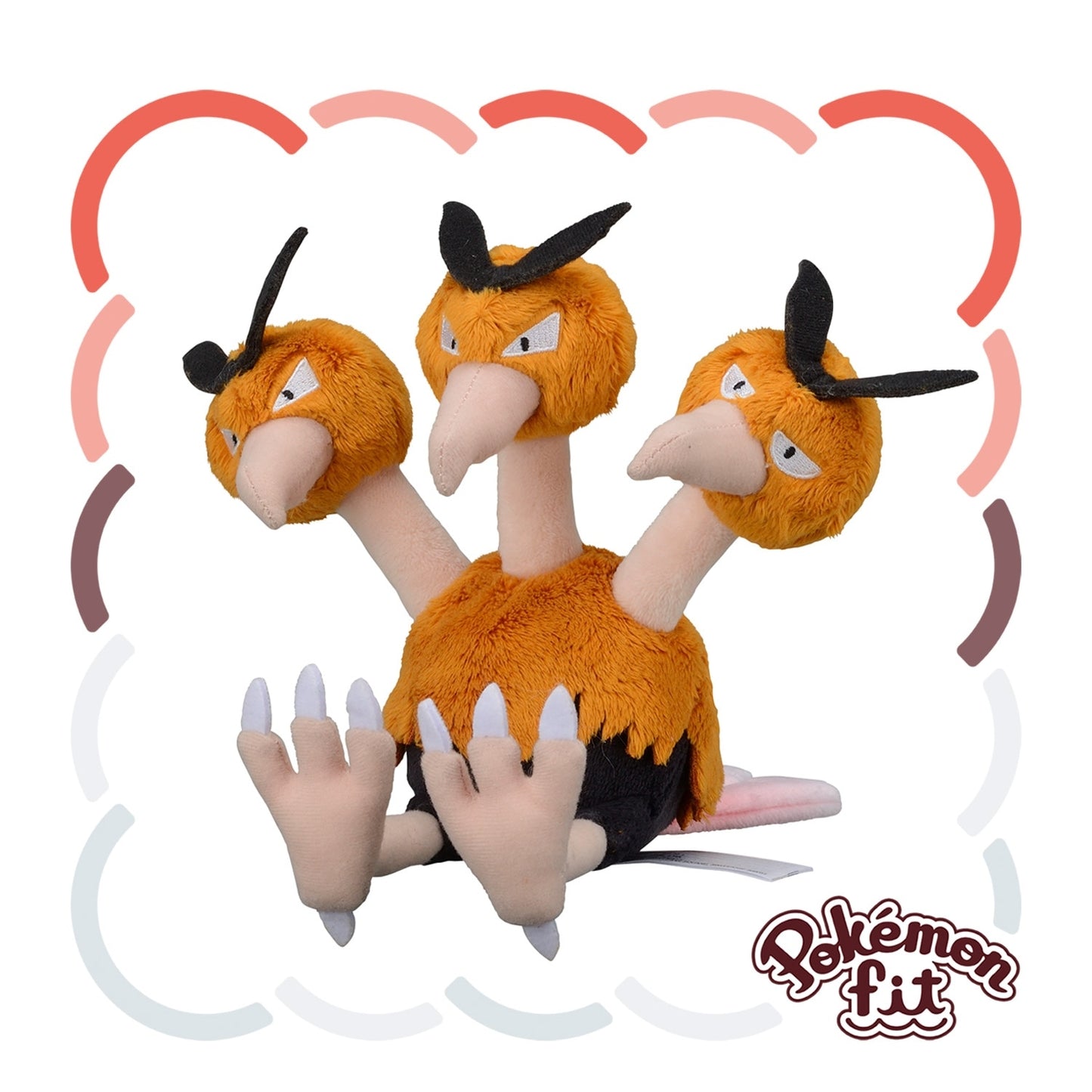Dodrio 085 Plush Pokemon Fit