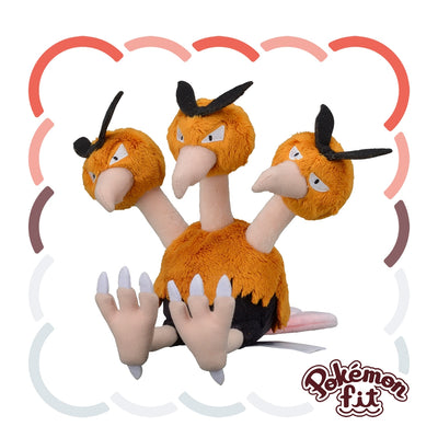 Dodrio 085 Plush Pokemon Fit